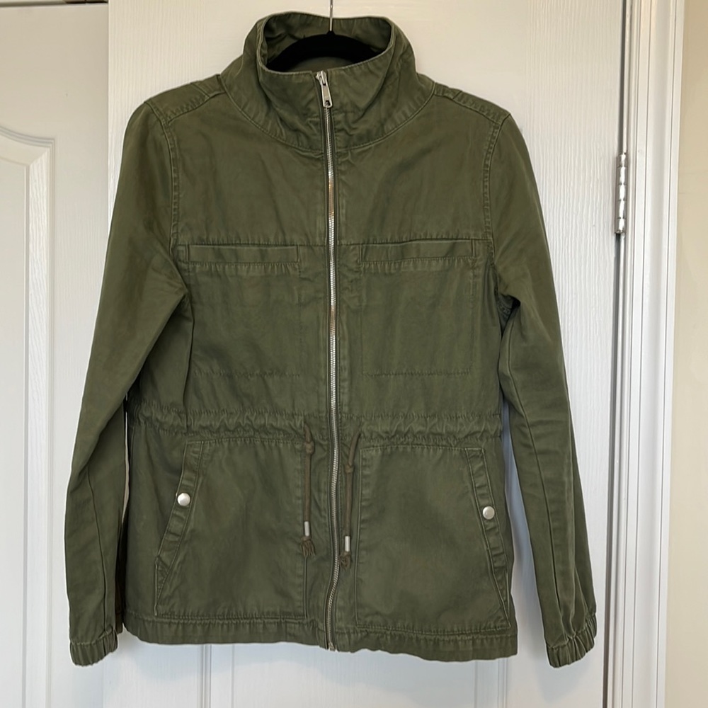 Old Navy Army green utility jacket- breast worn